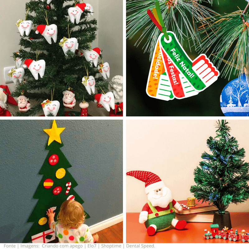 dicas de decoração de Natal no consultório odontológico