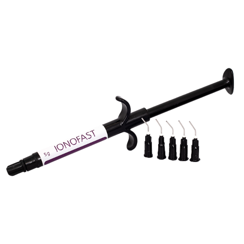 Cimento de ionômero de vidro em seringa Ionofast da Biodinâmica