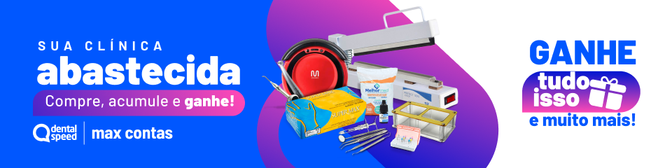 sua clinica abastecida: compre, acumule e ganhe no programa Max Contas da Dental Speed