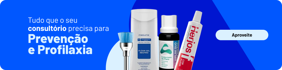Tudo que o seu consultório precisa para prevenção e profilaxia na odontologia.